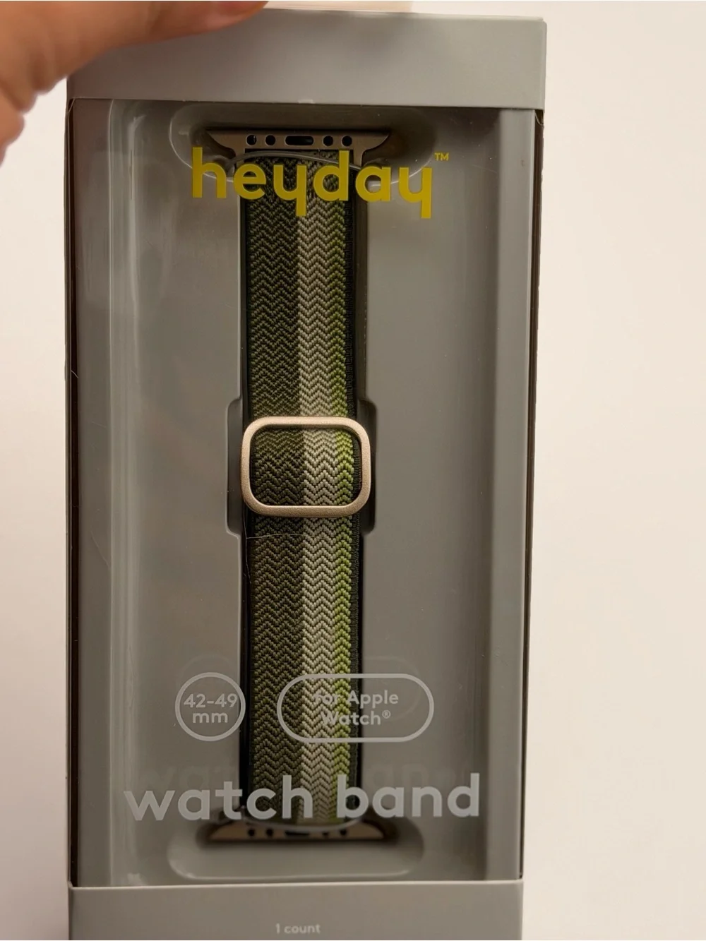 Heyday Apple Watch Band, Dual Color, Green,42/44/45/46/49mm, New, Single Loop